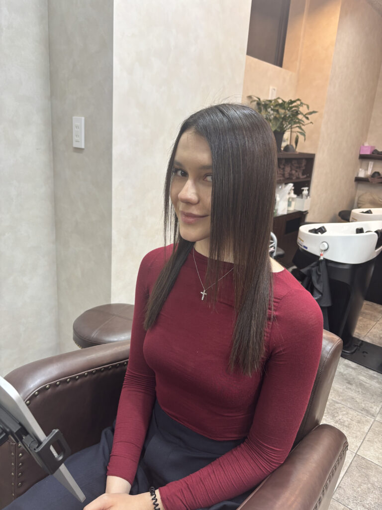 Tokyo hair straightening